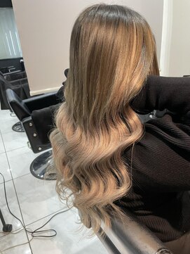 ヘアーデザイン ジェルム(Hair Design germe) プルエクステハニーベージュ#しのだスペシャル