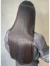 ★人気No. 3★　髪質改善ストレート+ヘッドスパ20分 ￥14500