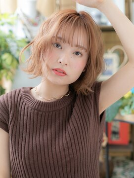 カバーヘア ブリス 上尾西口店(COVER HAIR bliss) 大人美人乾かすだけ抜け感切りっぱなしボブh3上尾20代30代40代