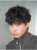 波巻きスパイラルパーマツイストスパイラルパーマウルフ名古屋栄
