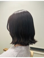 リコ ヘアー(Lico Hair) ダークグレージュ*くびれ巻きボブ