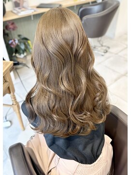 オットット(OttottO) ブリーチなしダブルカラー ヘーゼルベージュ