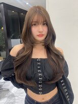 ベレーザシェルト(Beleza scelto)&nbsp;12355マロンベージュ黒髪グレージュ髪質改善韓国ワンホンヘア