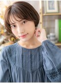■似合わせカット細めハイライトショートボブ401北浦和30代40代
