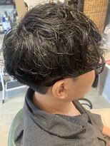 グラフ(GLaugh)&nbsp;波巻きスパイラルパーマ/ツーブロック/マッシュ