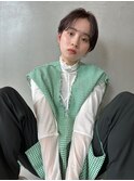 マッシュショート/ハンサムショート/ニュアンスパーマ/登戸