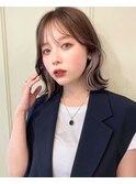 【畑中正敏】くびレイヤーエモージュ愛されショートボブ艶髪