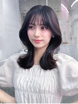 フィヴェント(Fivent) 美髪韓国レイヤーイメチェン夏ハイライトカラーくびれヘア