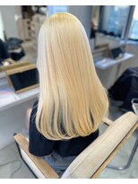 ノラ ウメダ(NORA UMEDA)&nbsp;【chiaki】抜きっぱなしブロンド/blonde/ハイトーン/髪質改善