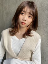 マルツ 銀座(maltu) オリーブベージュウェーブミディアムオリーブグレージュ銀座