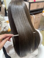 イーストハムアネーロ(EAST HAM anello)&nbsp;艶髪/ストレート/髪質改善/ロング/ナチュラルブラウン