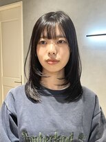 ジルバイジアン(JILL by GIEN)&nbsp;ミニシャギー/ミディアムヘア/樋口美咲