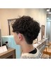 【メンズ】カット+マッシュパーマ、ランダムパーマ＋プチスパ［蕨・川口］