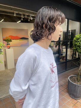 ブランク(BLANK) ミディアムパーマ