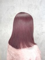 デミヘアー(Demi hair) ブリーチなしピンク
