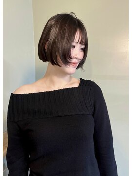 ゾーイダイミョウ(ZOEY daimyo) 福岡　ボブ　ダークブラウン