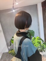 エムドットヘアーサロン(M. hair salon) 【栗本浩司】大人ショートボブ