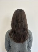 ゆる巻き、ベージュカラー