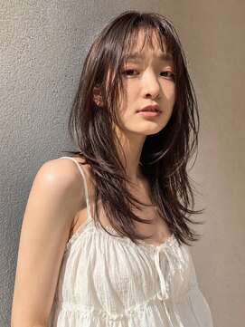 キース ヘアアンドメイク 恵比寿(kith. hair&make) 透明感こっくりブラウン/レイヤーカット/ナチュラル