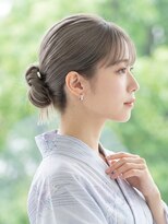 と和 巣鴨 【浴衣ヘアセット】韓国風タイトな大人カチモリ