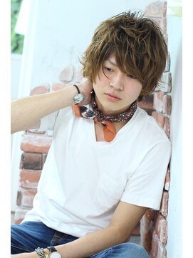 アドール(ADOR) 無造作ランダムパーマスタイル