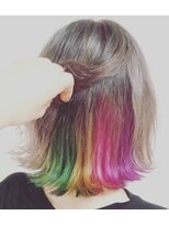 アナザヘアー なんば 高島屋前店(ANAZA hair)&nbsp;インナーカラー４色♪大人可愛い20代30代40代前下がりショート