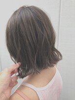 ルーファス 恵比寿 渋谷(Ruufus)&nbsp;くせ毛を活かしたハイトーンボブ【Ruufus恵比寿渋谷】