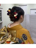 成人式ヘアセット