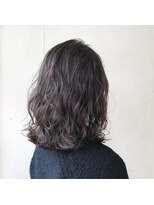 ダブル(W) ダークグレー wave arrange