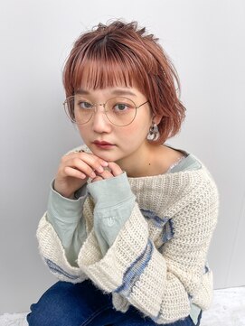 ステラ(stella) オレンジボブアレンジ【和田常経】