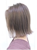 ハイライトグレージュボブ_ラベンダーカラー_ba320531