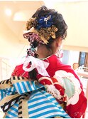 振袖着付け&ヘアセット&フルメイク