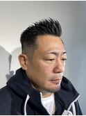 30代40代男性流行髪型日本橋フェードショート