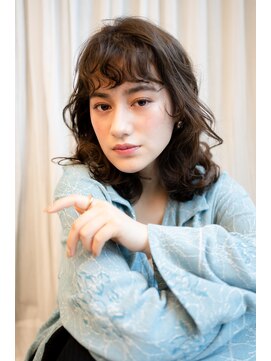 マグノリア オモテサンドウ(MAGNOLiA Omotesando) 前髪もくしゃっとイメチェン♪大きめスパイラルパーマ