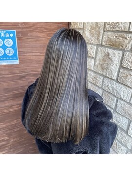ヘアビータ 松前店(HAIR vita) 【vita/ren】ロング×ハイライトカラー