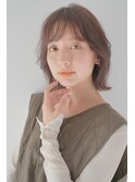大人可愛い外ハネショートボブ◎薄めバングワンカール<横浜>