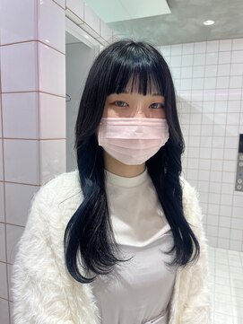 ロンドルーチェ 心斎橋(Lond luce) ダークアッシュ/ミディアムレイヤーカット［髪質改善/縮毛矯正］