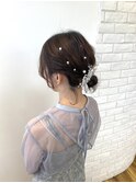 お呼ばれヘア♪