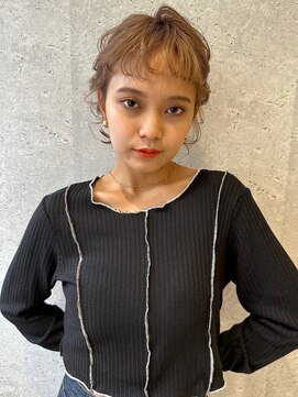 アース 三軒茶屋店(HAIR&MAKE EARTH) 三軒茶屋_レディース_ヘアアレンジ_ヘアセット_ブリーチ_小顔