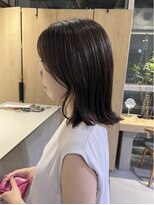 ミニウルフレイヤーカット顔周り前髪韓国ショートボブ/表参道