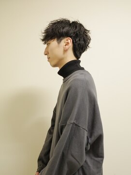 ヨー(Yoh-) 【波巻きラフパーマ/星亘祐】爽やかショート/波巻きパーマ