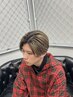 スタイリスト　メンズカット＋メンズハイライト(メッシュ)学割有り￥18000