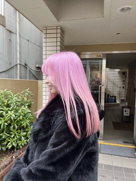 ラフ 原宿(L.a.a.g.f harajuku) ハイトーンカラー 無敵ピンク☆@原宿