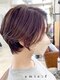 アミーリットル(amie:litre)の写真/【自宅での再現性◎】ショートヘアからボブスタイルまでお任せ☆あなただけの似合わせショートカット☆