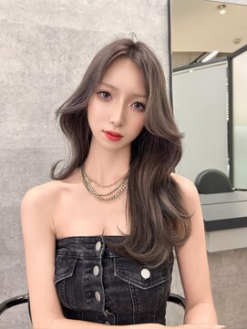 リリー(Lilley) 【lilley 稲永麻衣】レイヤーカット+髪質改善+顔まわり+韓国ヘア