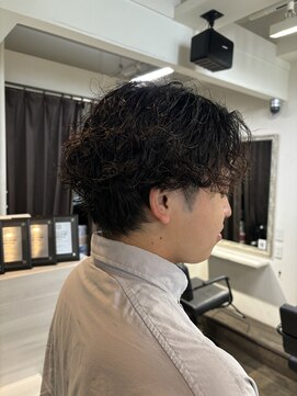 ハイル(KHAIR) スパイラルパーマでしっかりと動きを付けて！《谷　昂将》