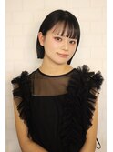 黒髪ボブ♪