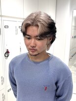 ブラウン(Brown)&nbsp;ミルクティーベージュ/エンドカラー