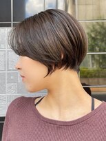 マックス フォー ヘアー(MAX FOR HAIR) 丸みショート×透明感ベージュカラー◎