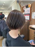 ショート×ボブ